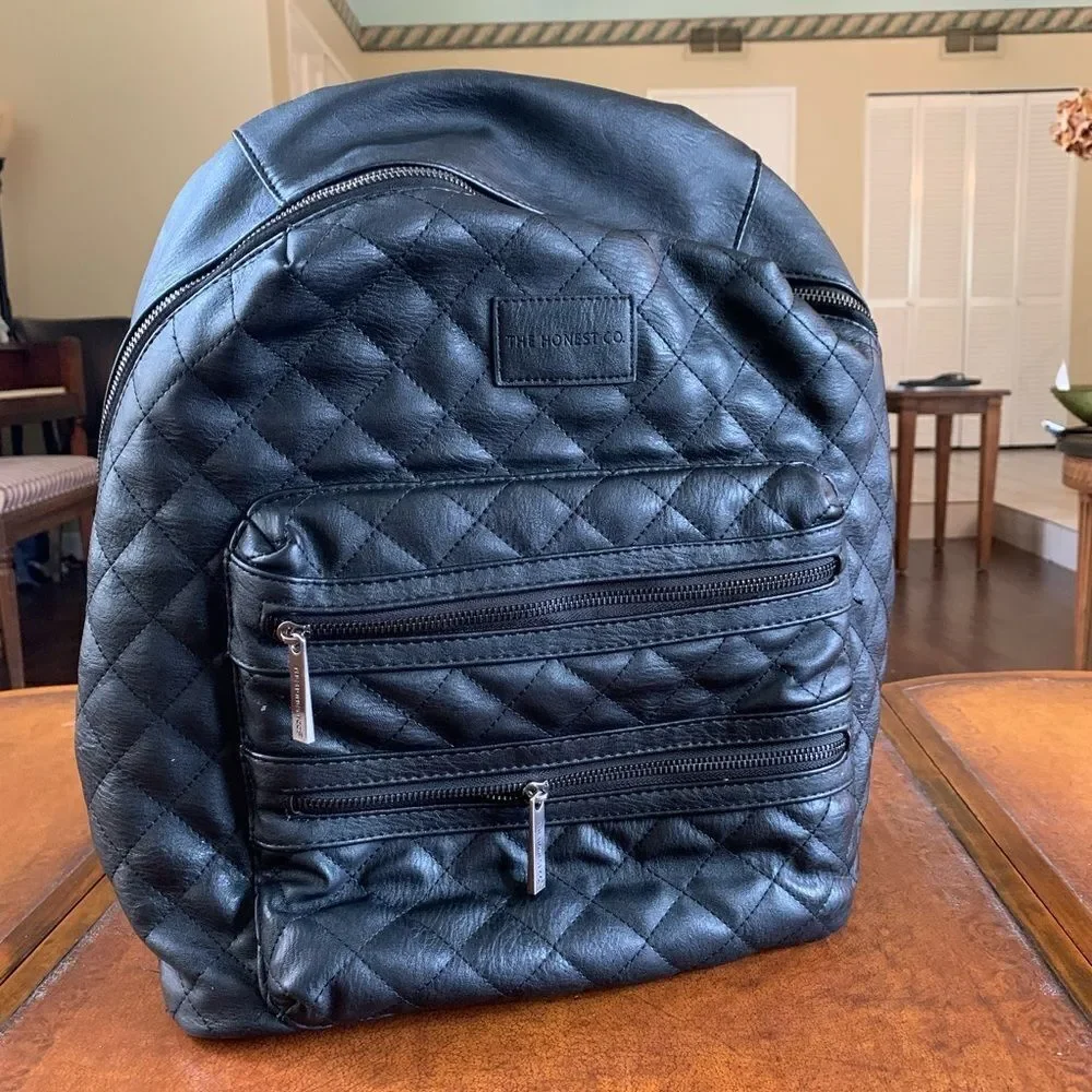 THE HONEST COMPANY City Quilted Diaper Backpack